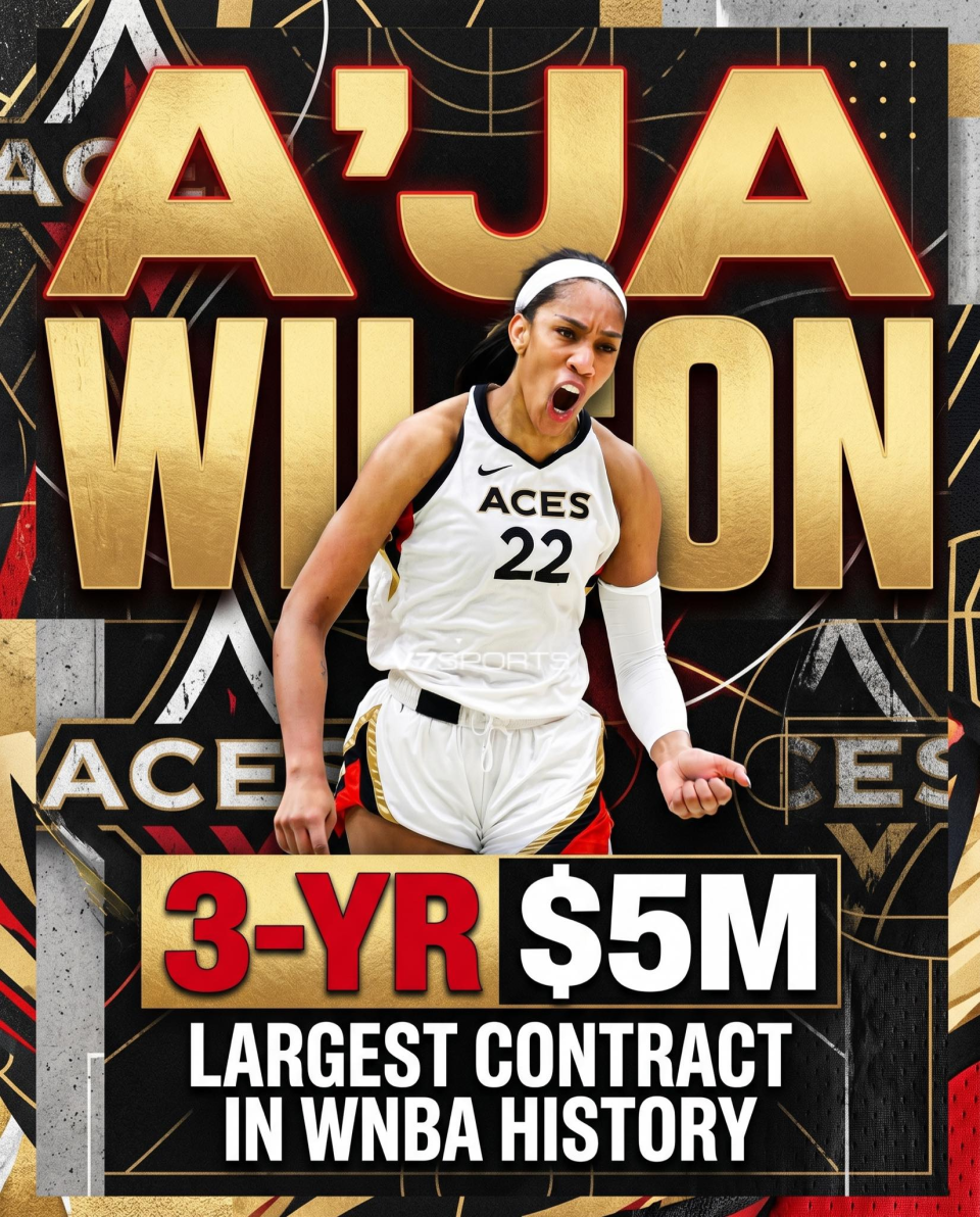 乐鱼体育手机版-WNBA史上最大合同！阿贾3年500万超级顶薪留队 年薪仍低于布朗尼